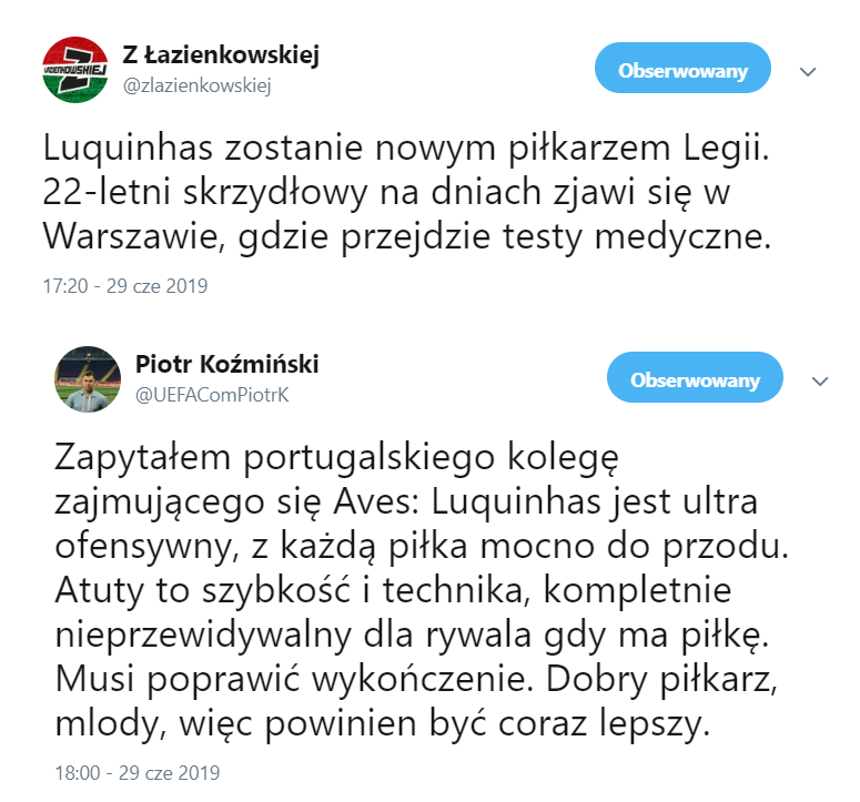 Legia bierze skrzydłowego z PORTUGALSKIEJ EKSTRAKLASY